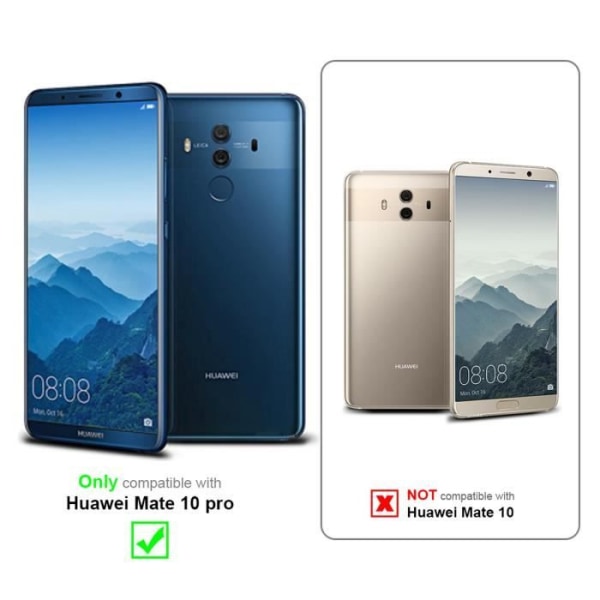 Fodral till Huawei MATE 10 PRO Skal i ROSA - BLÅT Fodral Skyddsskydd i två färger TPU