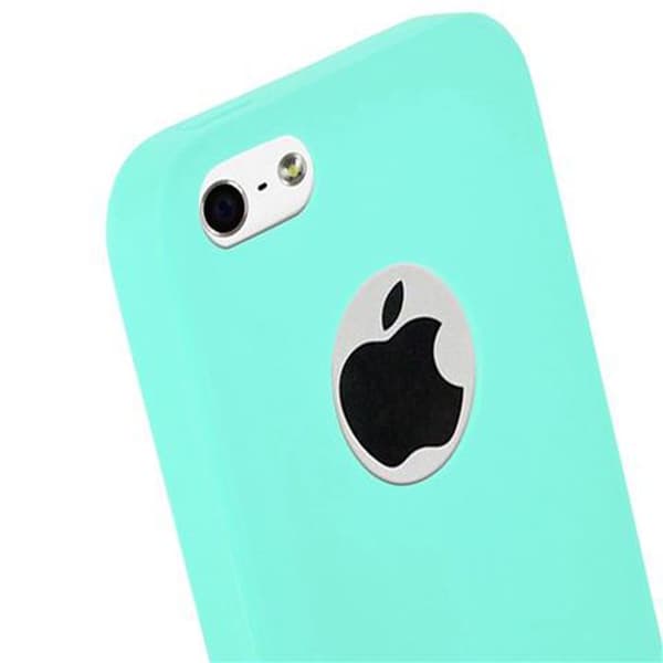Skal för iPhone 5 / 5S / SE 2016 CANDY BLÅ Stötsäker Silikon Blå