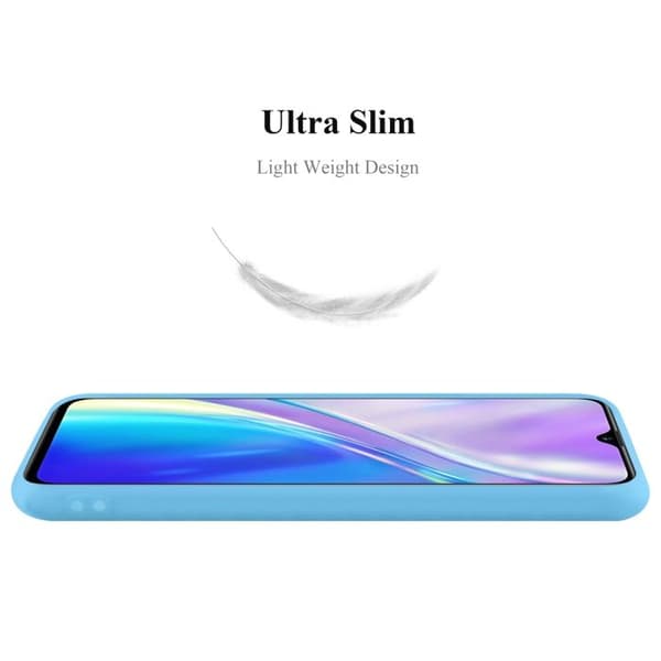 Skyddsfodral för Realme X2 / XT / Oppo K5 CANDY BLÅ Stötsäker Silikon Blå