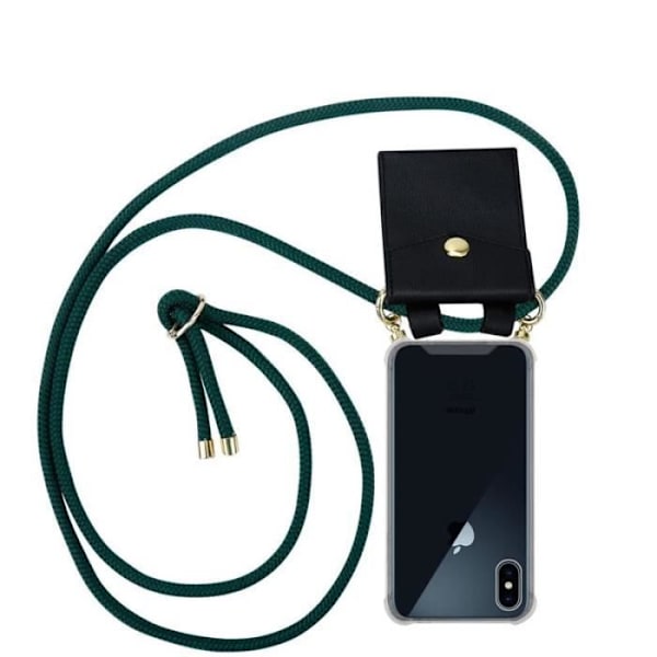 Telefonskal - CADORABO - iPhone X / XS - Grön - TPU - Mjuk Grön