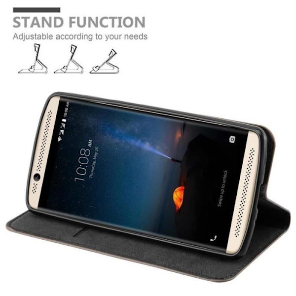 Cadorabo Fodral till ZTE AXON 7 MINI i KAFFEBRUNT