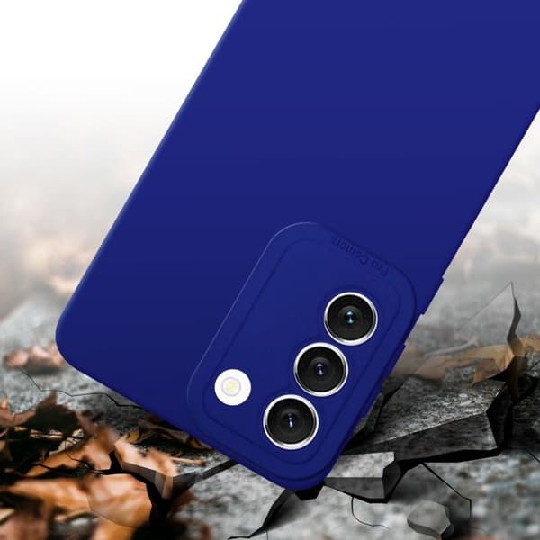 Skyddsfodral för Samsung Galaxy S22 i FLUID BLÅ Stötsäker Blå