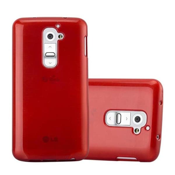 Skal för LG G2 RÖD Stötsäker Skydd Röd