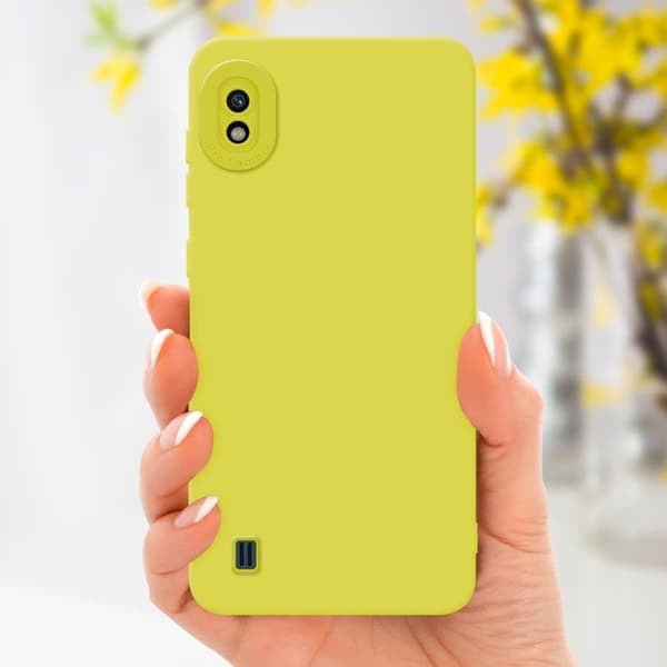 Skyddsfodral för Samsung Galaxy A10 i FLUID GUL Antichock Gul