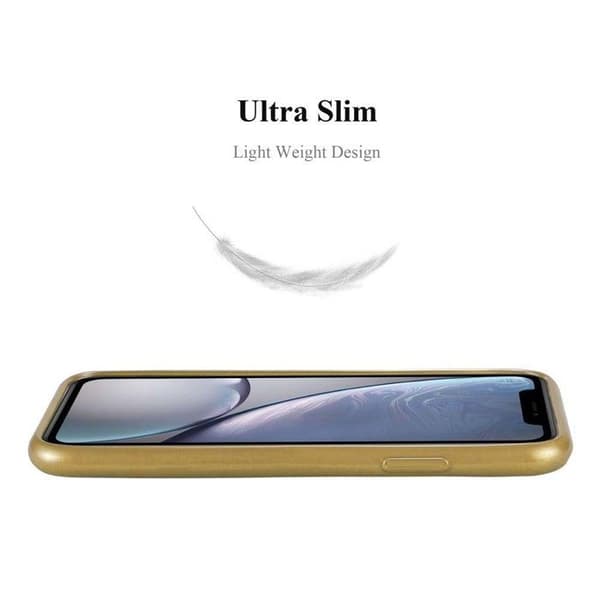 iPhone XR Fodral Guld Stötskydd Gul