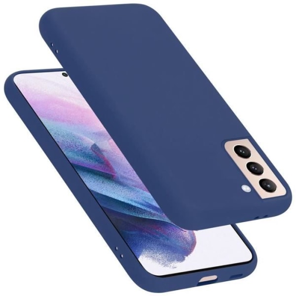 Coque - CADORABO - Samsung Galaxy S21 PLUS - Silikon TPU - Stötsäker - Tunn Design Blå