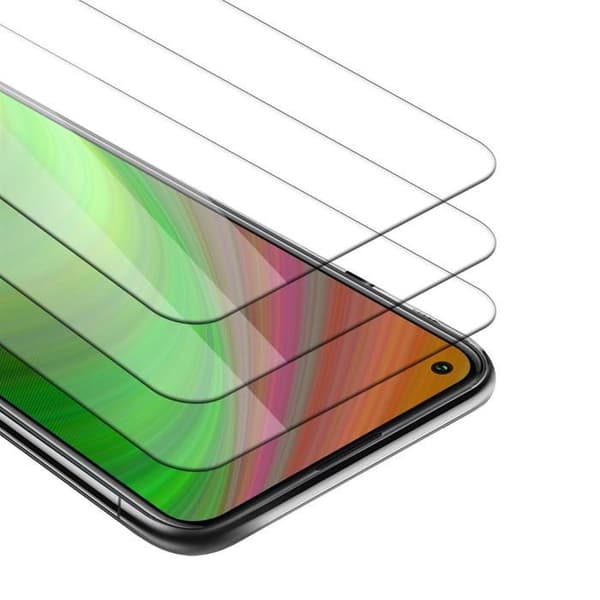 3x Härdat glas skärmskydd för Huawei MATE 30 LITE Vit