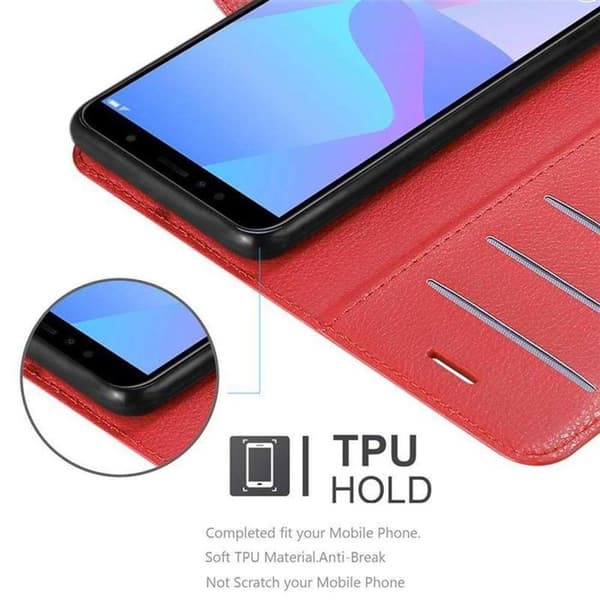 Etui för Huawei Y6 PRIME i KIRSCHRÖD Röd