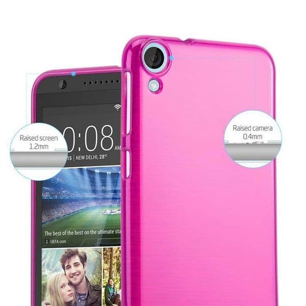Skyddsskal för HTC Desire 820 ROSA Stötskydd Ros
