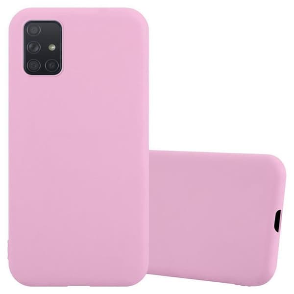 Skyddsfodral för Samsung Galaxy A71 4G CANDY ROSE VIF Stötskydd Silikon Ros