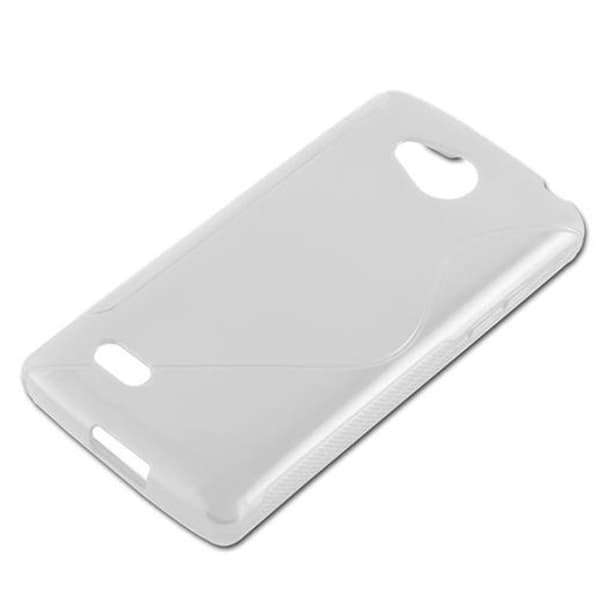 Skal för LG JOY i SEMI TRANSPARENT Fodral Skydd Vit