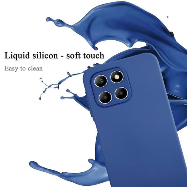 Skyddsfodral för Honor x6a Stötskydd i LIQUID BLUE Blå