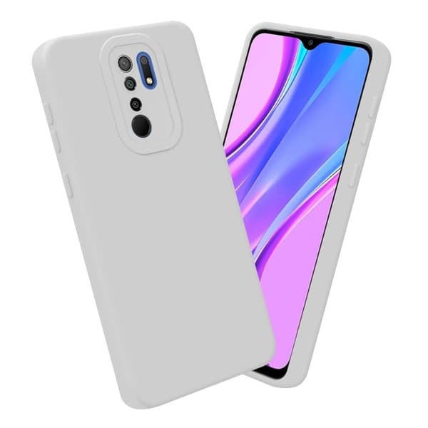 Skyddsfodral för Xiaomi RedMi 9 i FLUID VIT Stötsäker Vit