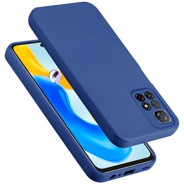 Skal för Redmi Note 11s 5G Stötabsorberande i LIQUID BLUE Blå