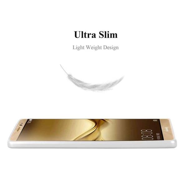 Skyddsfodral för Huawei MATE 8 Skyddsfodral i MATTSILVER Metallic Design Grå