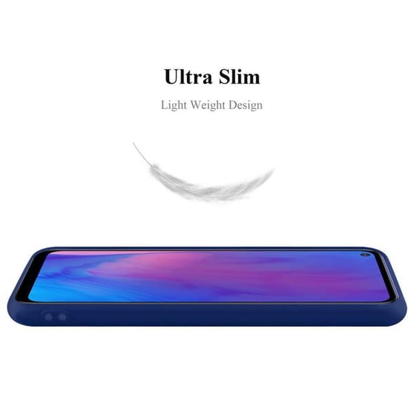 Skyddsfodral för Samsung Galaxy M51 US Version MÖRKBLEU Stötsäker Silikon Blå