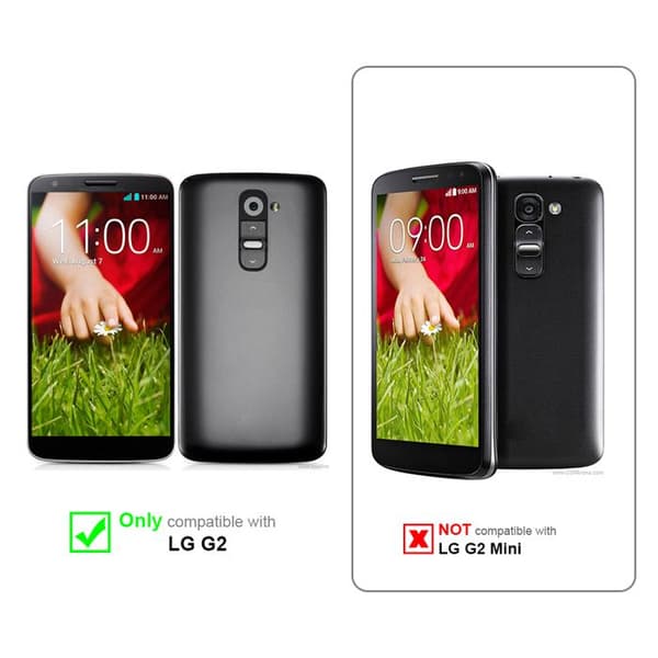 Skal för LG G2 RÖD Stötsäker Skydd Röd