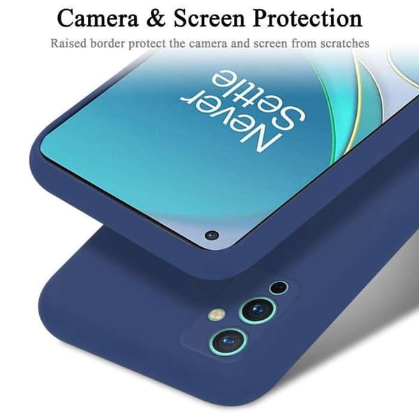 Skyddande skal för OnePlus 9 Stötskydd i LIQUID BLUE Blå