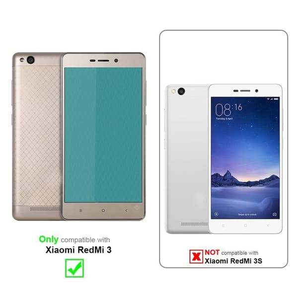 Transparent stötsäker silikonfodral för Xiaomi RedMi 3 Ros