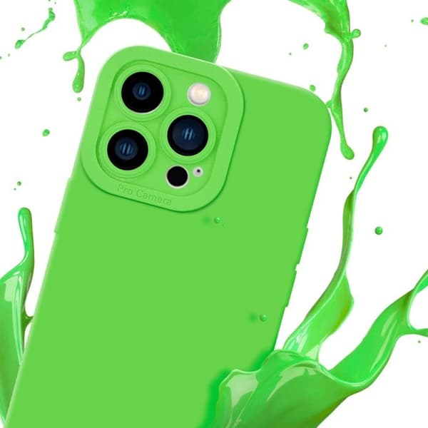 Skyddsfodral för iPhone 14 PRO i FLUID GRÖN Stötsäker Grön