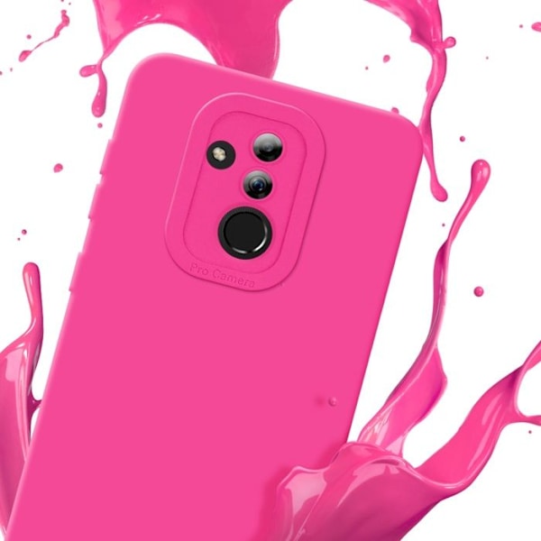 Fodral för Huawei MATE 20 LITE i FLUID HOTPINK Hölje Etui Skydd i Flexibelt TPU-silikon Rosa