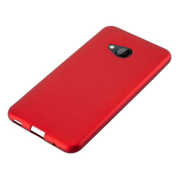 Skyddsskal för HTC U PLAY Skyddsskal i MATTE RÖD Metallic Design Röd