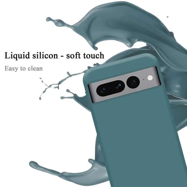 Skal för Google PIXEL 7 PRO Stötabsorberande i LIQUID GREEN Grön
