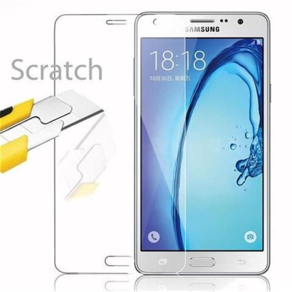 Cadorabo härdat glas Samsung Galaxy On7 skärmskyddsfilm härdat skydd för display TRANSPARENT Transparent