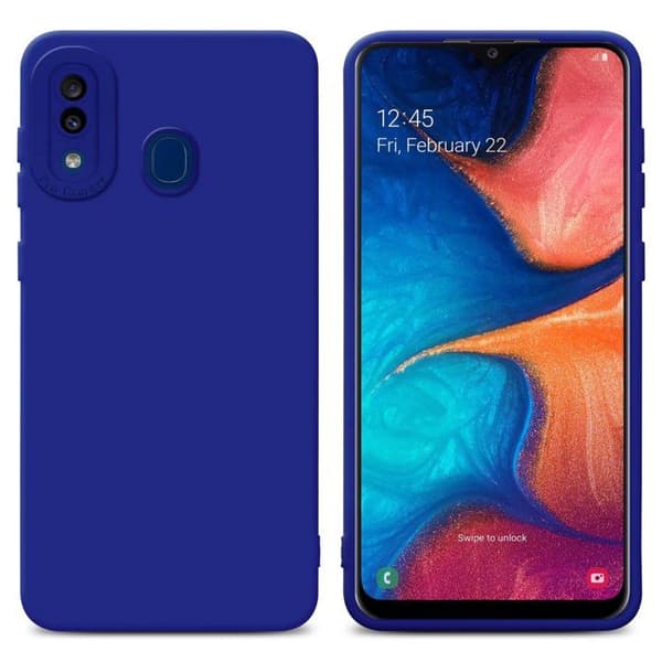 Skyddsfodral för Samsung Galaxy A20 / A30 / M10s i FLUID BLÅ Stötsäker Blå
