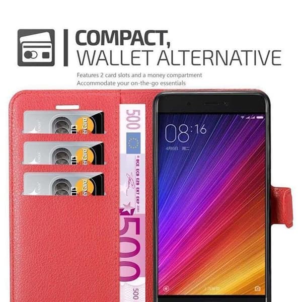 Fodral för Xiaomi Mi 5s i KIRSCHRÖD Röd