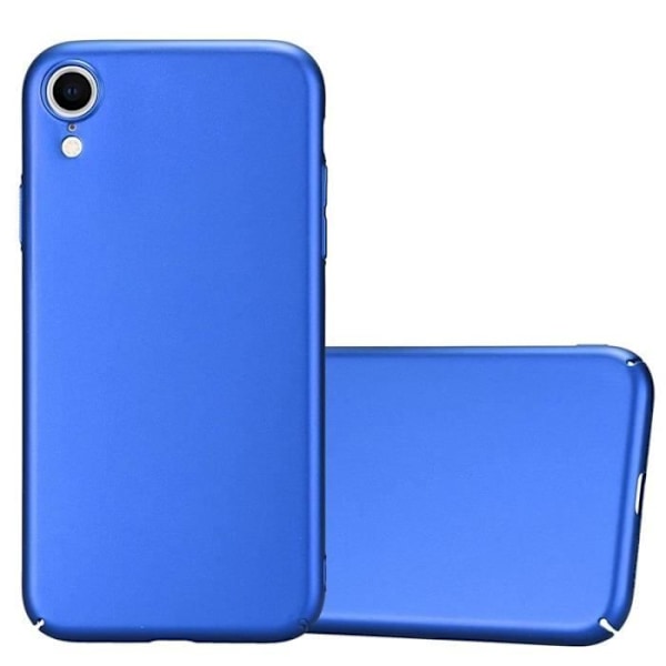 Coque - CADORABO - Apple iPhone XR - Hård Skydd - Matt Metallisk Design - Blå Färg Blå