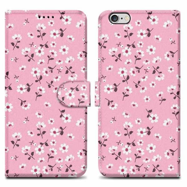Etui för iPhone 6 PLUS / 6S PLUS Fodral med lock i Blomregn Nr. 6 Skydd Plånbok Ros