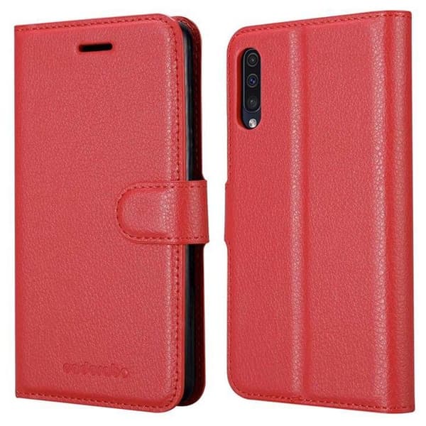 Etui för Samsung Galaxy A50 4G / A50s / A30s i KIRSCHRÖD Röd