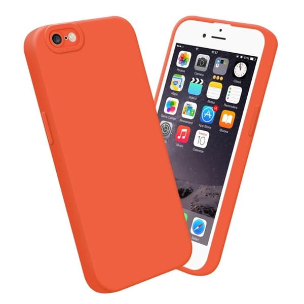 Skyddsfodral för iPhone 6 PLUS / 6S PLUS i FLUID ORANGE Stötskyddande Apelsin