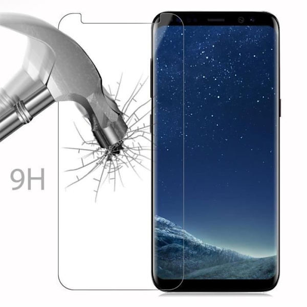 Cadorabo skyddsglas för Samsung Galaxy S8 in - härdat skärmskydd (härdat) Transparent