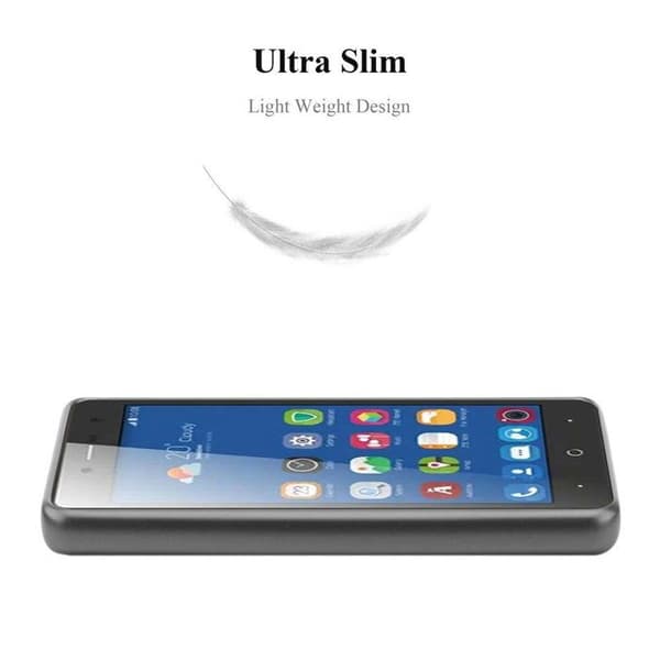 Skyddsskal för ZTE Blade L7 Skyddsskal i MATTS GRÅ METALLISK Design Grå
