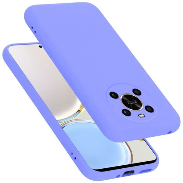 Skyddsskal för Honor MAGIC 4 LITE Stötskydd i LIQUID LIGHT PURPLE Violett