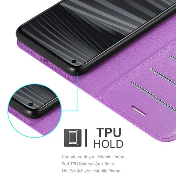 Etui för Realme GT 2 PRO i ORKIDÉER VIOLETT Violett