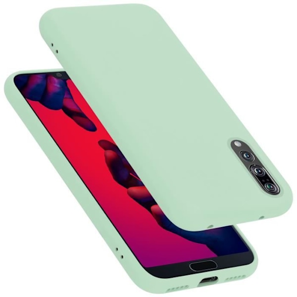 Coque - CADORABO - Huawei P20 PRO / P20 PLUS - Silikon TPU - LIQUID LIGHT GREEN - Lätt skydd VÄTSKA LJUSGRÖN