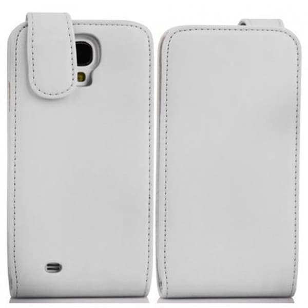 Flipfodral för Samsung Galaxy MEGA 6.3, vitt alabasterskyddsfodral Vit