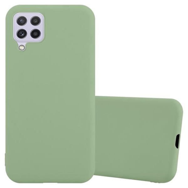 Coque - CADORABO - A22 4G / M22 / M32 4G - Pastellgrön - Silikon TPU - Stötskydd Pastellgrön