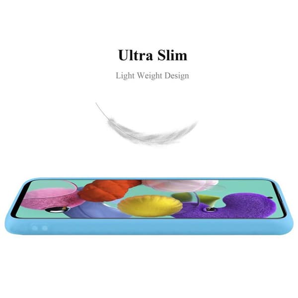 Skyddsfodral för Samsung Galaxy A51 5G CANDY BLÅ Stötsäker Silikon Blå