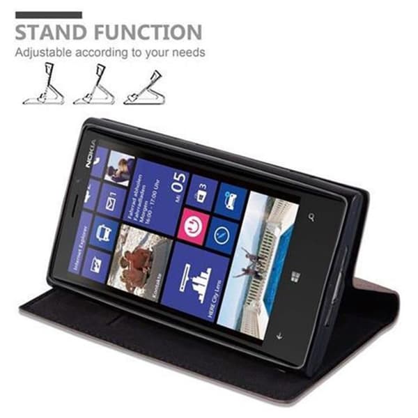 Fodral för Nokia Lumia 920 Skal i KAFFEBRUN brun
