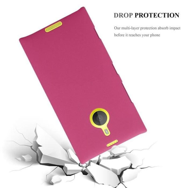 Coque - Cadorabo - Nokia Lumia 1520 - FROSTY ROSE VIF - Stötsäker skydd - Elegant design FROSTIG LJUSROSA