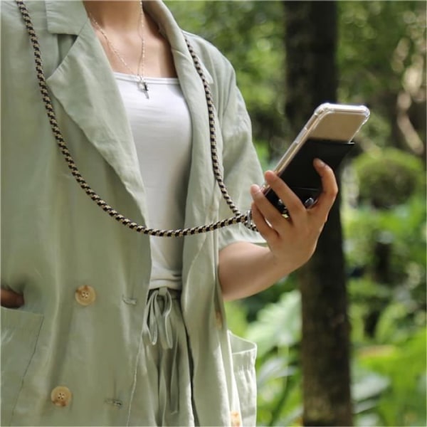 Coque Collier - CADORABO - iPhone 7/7S/8/SE 2020 - Silikon TPU - MÖRKBLA GUL - Mångsidigt skydd MÖRKGUL