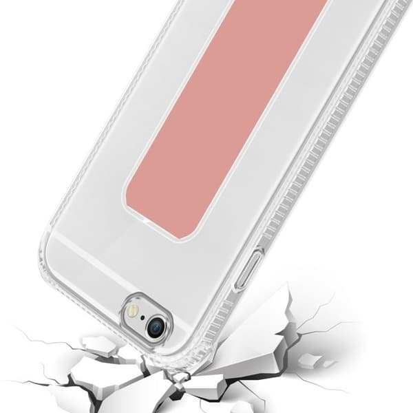 iPhone 6 PLUS / 6S PLUS FODRAL ROSA med stöd och ställfunktion Ros