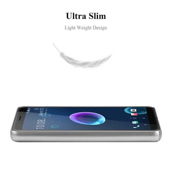 Coque - CADORABO - HTC Desire 12 - Metallisk - Stötskydd - Elegant design Pengar