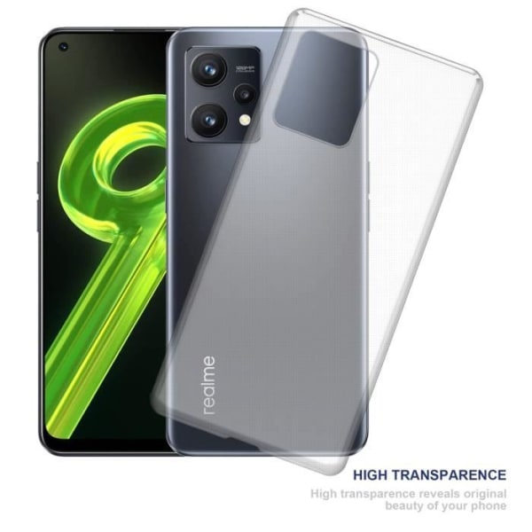 Skyddshölje - CADORABO - Ultratunt - Transparent - Kompatibel Realme 9 5G / OnePlus Nord CE 2 LITE 5G Transparent