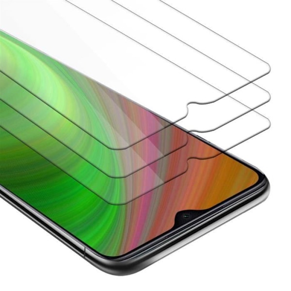 Skyddsglas för Xiaomi RedMi Note 8 PRO - CADORABO - Paket med 3 - Hög transparens