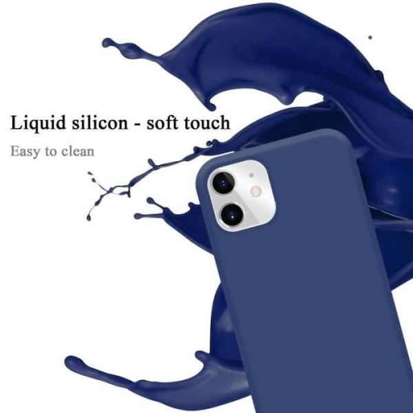 Telefonfodral - CADORABO - Apple iPhone 11 - Silikon TPU - Optimal skydd - Tunn och lätt design Blå